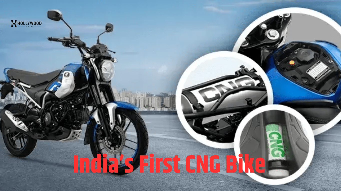 India’s First CNG Bike